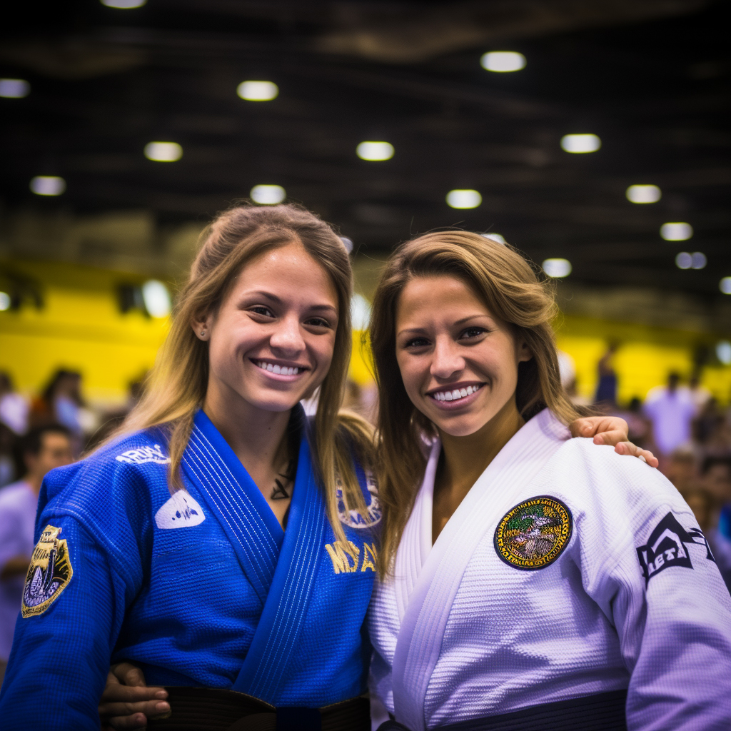 bjj girls at tournament